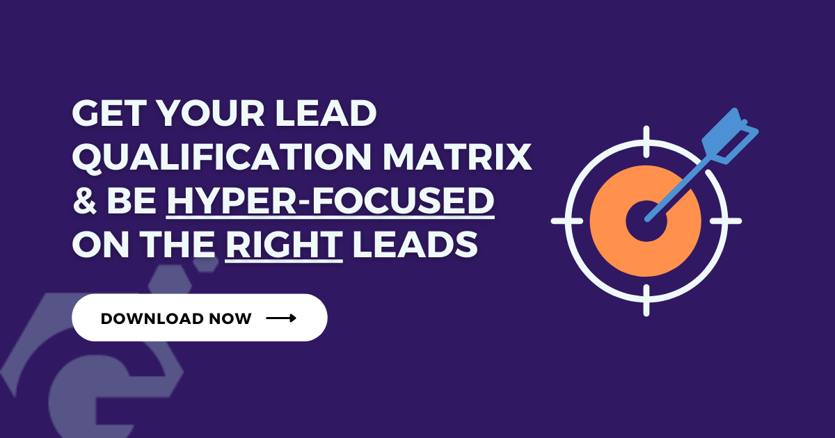 Download Free Lead Qualification Matrix Template Gather 'n' Grow